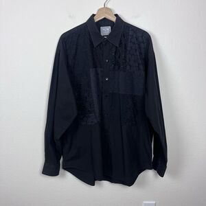 Vintage Cosi Crest Shirt Mens XL Button Embroidered Cowboy Western Rodeo 90s